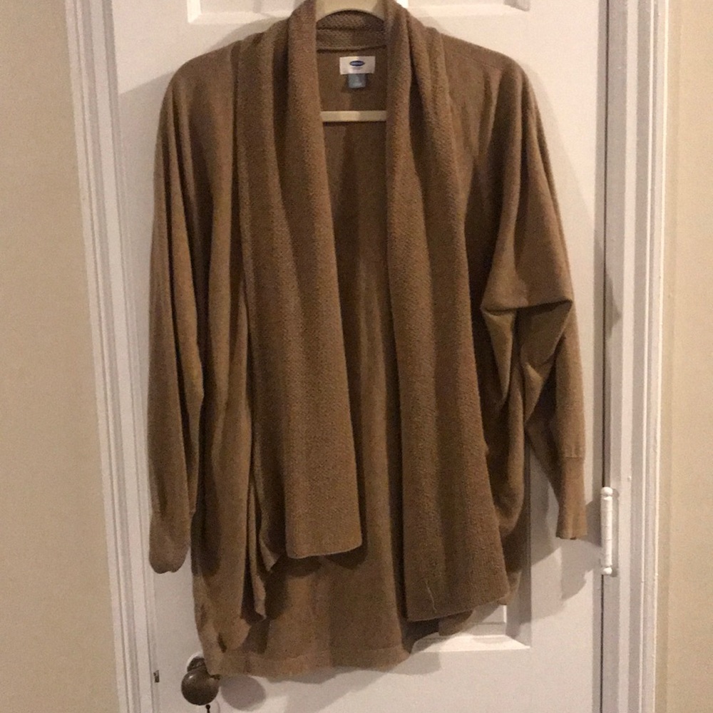 Brown cardigan